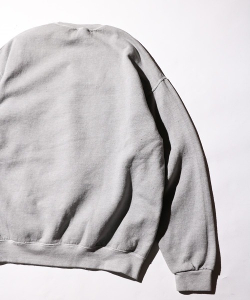 JERZEES（ジャージーズ）の「JERZEES / ジャージーズ PIGMENT DYE CREW NECK SWEAT ピグメントダイ クルーネックスウェット（スウェット・メンズ・モカ/ライトグリーン/レッド/グレー/ブラック/グリーン・LARGE/X-LARGE/MEDIUM/SMALL）」の19枚目の写真