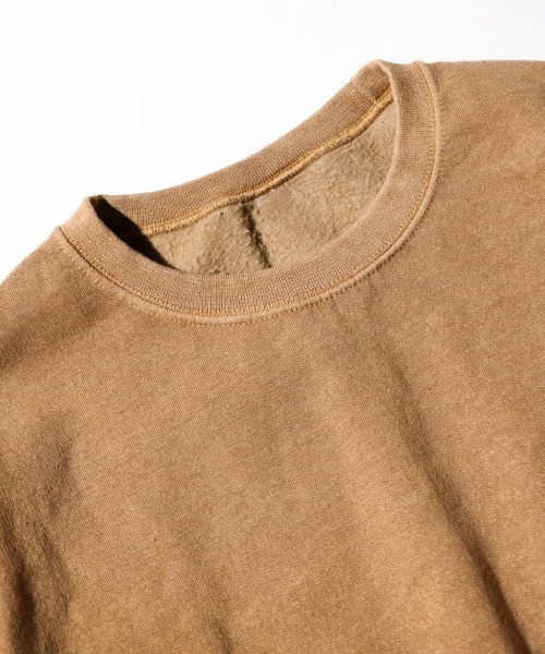 JERZEES（ジャージーズ）の「JERZEES / ジャージーズ PIGMENT DYE CREW NECK SWEAT ピグメントダイ クルーネックスウェット（スウェット・メンズ・モカ/ライトグリーン/レッド/グレー/ブラック/グリーン・LARGE/X-LARGE/MEDIUM/SMALL）」の9枚目の写真