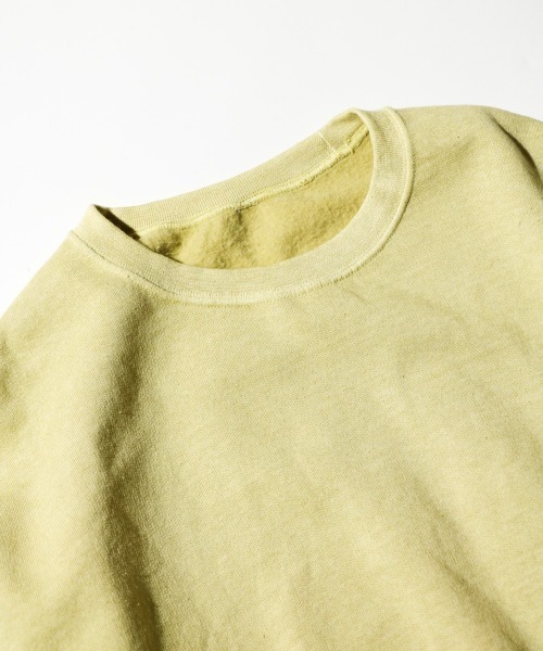 JERZEES（ジャージーズ）の「JERZEES / ジャージーズ PIGMENT DYE CREW NECK SWEAT ピグメントダイ クルーネックスウェット（スウェット・メンズ・モカ/ライトグリーン/レッド/グレー/ブラック/グリーン・LARGE/X-LARGE/MEDIUM/SMALL）」の8枚目の写真