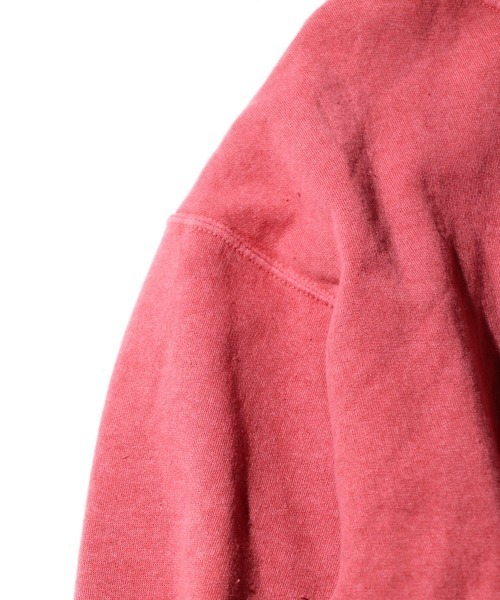 JERZEES（ジャージーズ）の「JERZEES / ジャージーズ PIGMENT DYE CREW NECK SWEAT ピグメントダイ クルーネックスウェット（スウェット・メンズ・モカ/ライトグリーン/レッド/グレー/ブラック/グリーン・LARGE/X-LARGE/MEDIUM/SMALL）」の13枚目の写真