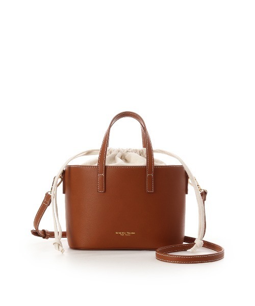 Samantha Thavasa Petit Choice（サマンサタバサ　プチチョイス）の「シンプルミニバッグ（ショルダーバッグ・レディース・ブラック/キャメル/ピンク・FREE）」の2枚目の写真