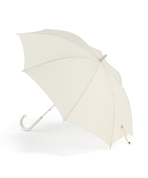 無印良品（ムジルシリョウヒン）の「晴雨兼用　しるしのつけられる　長傘（長傘・レディース・ブラック/ネイビー/アイボリー/ダークベージュ/カーキ系・60cm）」の2枚目の写真