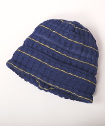 ファー付きニット帽 ネイビー　ca4la カシラ ニットキャップ｜帽子通販｜CA4LA（カシラ）公式オンラインショップ