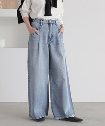 n'OrLABEL | 『タックデニムパンツ』(デニムパンツ)