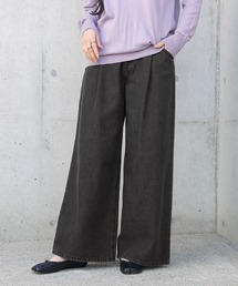 n'OrLABEL | 『タックデニムパンツ』(デニムパンツ)