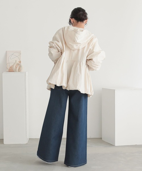 n'OrLABEL（ノアールレーベル）の「『タックデニムパンツ』（デニムパンツ・レディース・ブラック/ブルー/ネイビー・L～LL/S～Ｍ/3L）」の20枚目の写真