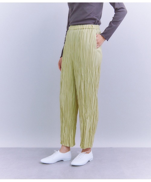 SIPULI(シプリ)の「Dry Touch Twill ワッシャーパンツ(その他パンツ・レディース・クリーム/グレー系その他・2)」の2枚目の写真