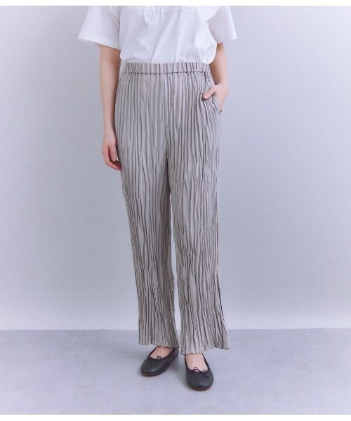 SIPULI(シプリ)の「Dry Touch Twill ワッシャーパンツ(その他パンツ・レディース・クリーム/グレー系その他・2)」の13枚目の写真