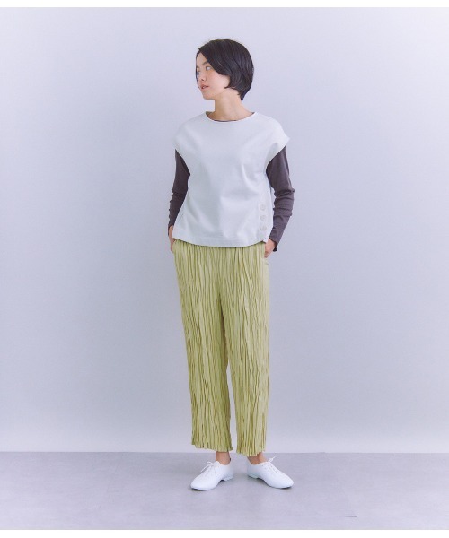 SIPULI(シプリ)の「Dry Touch Twill ワッシャーパンツ(その他パンツ・レディース・クリーム/グレー系その他・2)」の18枚目の写真