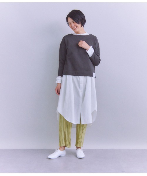 SIPULI(シプリ)の「Dry Touch Twill ワッシャーパンツ(その他パンツ・レディース・クリーム/グレー系その他・2)」の20枚目の写真