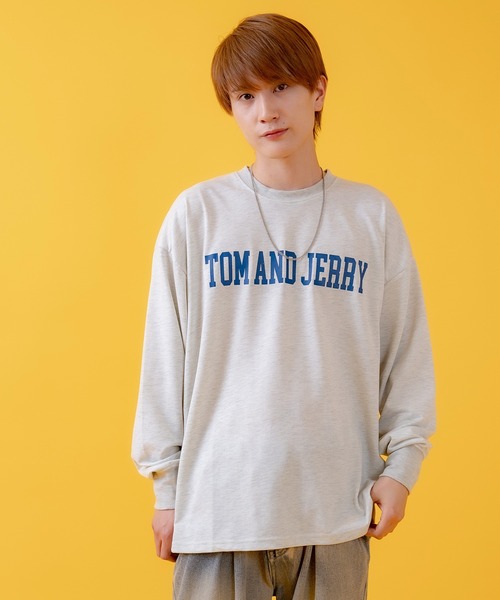 improves（インプローブス）の「【TOM&JERRY】 ライトスウェット プリント トレーナー（スウェット・メンズ・ネイビー系/グリーン系2/グレー/ホワイト系1/ホワイト系/ホワイト/ライトグレー/ベージュ系1/ベージュ系/グレー系2/ライトグレー系2/ブラック系1/ブラック系/グリーン/ネイビー系2/ネイビー系1・X-LARGE/LARGE/MEDIUM）」の20枚目の写真
