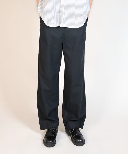 aimoha（アイモハ）の「ワンタックルーズスラックス（スラックス・メンズ・ブラック/カーキ/ネイビー・マルチサイズ）」の3枚目の写真