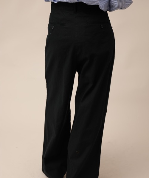 aimoha（アイモハ）の「ワンタックルーズスラックス（スラックス・メンズ・ブラック/カーキ/ネイビー・マルチサイズ）」の10枚目の写真