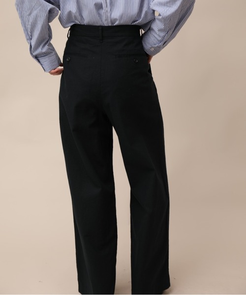 aimoha（アイモハ）の「ワンタックルーズスラックス（スラックス・メンズ・ブラック/カーキ/ネイビー・マルチサイズ）」の8枚目の写真