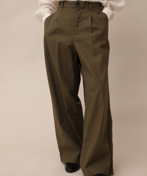 aimoha（アイモハ）の「ワンタックルーズスラックス（スラックス・メンズ・ブラック/カーキ/ネイビー・マルチサイズ）」の15枚目の写真