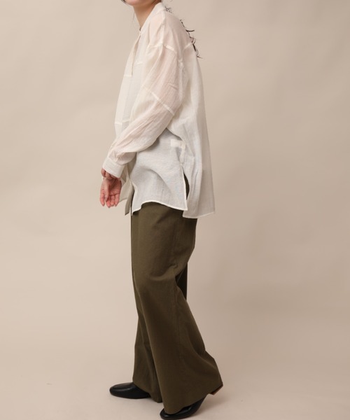 aimoha（アイモハ）の「ワンタックルーズスラックス（スラックス・メンズ・ブラック/カーキ/ネイビー・マルチサイズ）」の14枚目の写真