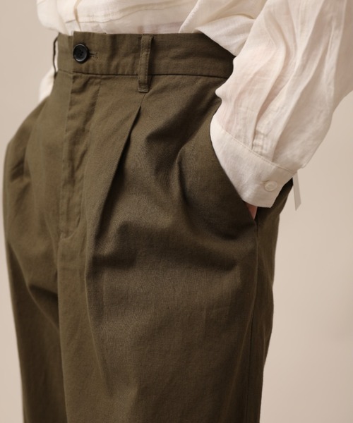 aimoha（アイモハ）の「ワンタックルーズスラックス（スラックス・メンズ・ブラック/カーキ/ネイビー・マルチサイズ）」の19枚目の写真