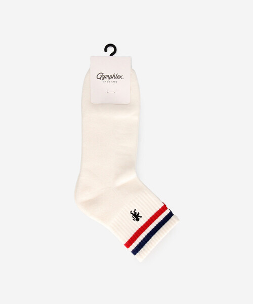 GYMPHLEX(ジムフレックス)の「Gymphlex | カラーラインソックス MEN(ソックス/靴下・メンズ・ホワイト系その他/ホワイト系その他2/ホワイト系その他3・MENS)」の3枚目の写真