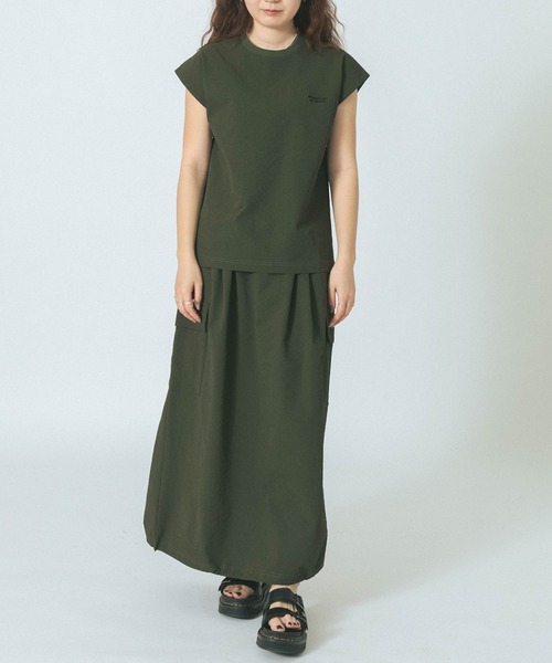 完売品　THOUSAND MILE サウザンドマイル ワンピース　カーキ　夏 THOUSAND MILE（サウザンドマイル）の「(THOUSAND MILE×GENE