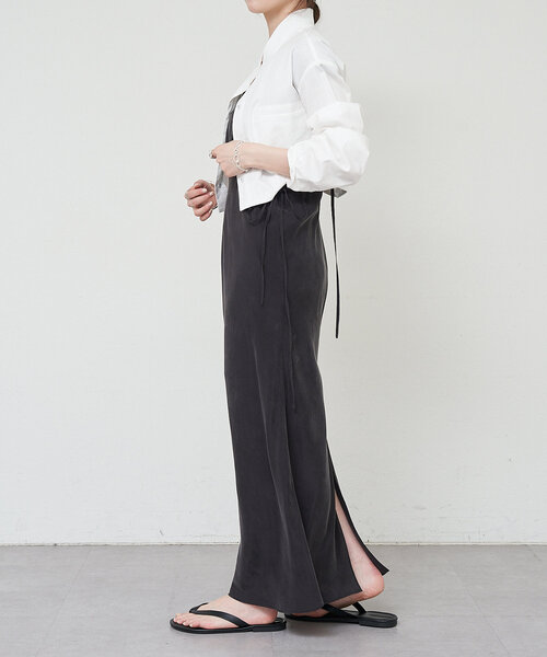 SHENERY（シーナリー）の「《春アウター》《洗える》ショートシャツブルゾン（ブルゾン・レディース・ネイビー/オフホワイト・FREE）」の5枚目の写真