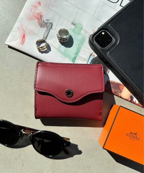 Legato Largo / うすいサイフフラップ 2つ折り財布 / LJ-F3442