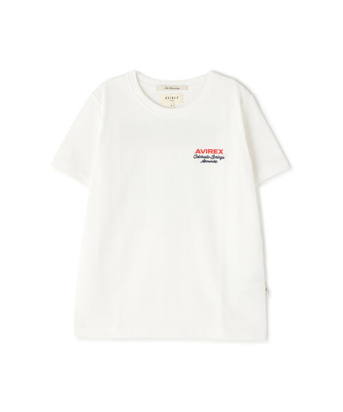 AVIREX(アヴィレックス)の「《直営店限定》USAFA SQUADRONS EMB T-SHIRT/USAFAスコードロン刺繍Tシャツ(Tシャツ/カットソー・レディース・ホワイト/オレンジ/チャコールグレー・F)」の12枚目の写真