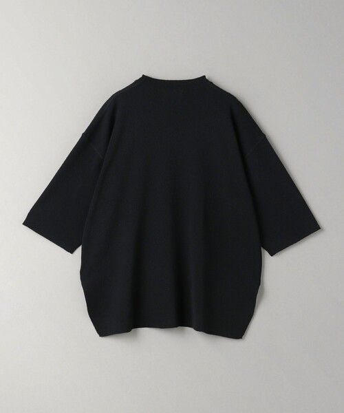 YONFA ハーフスリーブニット　黒 0422140336_680723281653b.jpg