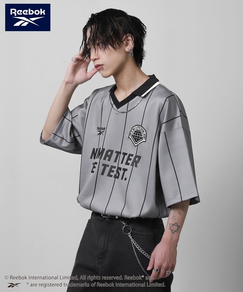 セール】【REEBOK】 ユニフォームデザイン サッカー Tシャツ / 半袖