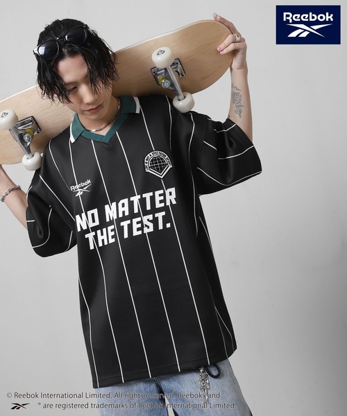 セール】【REEBOK】 ユニフォームデザイン サッカー Tシャツ / 半袖