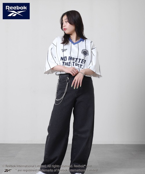 セール】【REEBOK】 ユニフォームデザイン サッカー Tシャツ / 半袖