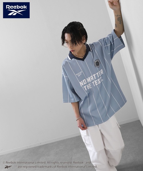 セール】【REEBOK】 ユニフォームデザイン サッカー Tシャツ / 半袖