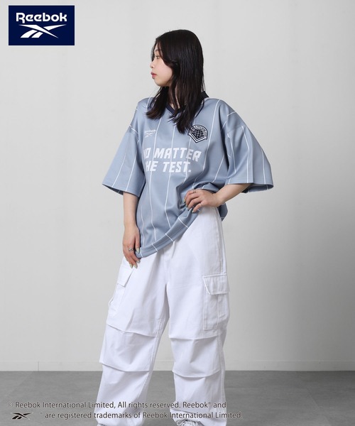 セール】【REEBOK】 ユニフォームデザイン サッカー Tシャツ / 半袖