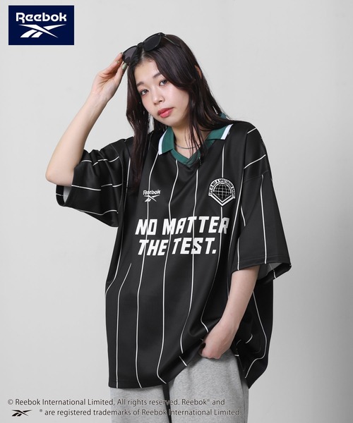 セール】【REEBOK】 ユニフォームデザイン サッカー Tシャツ / 半袖