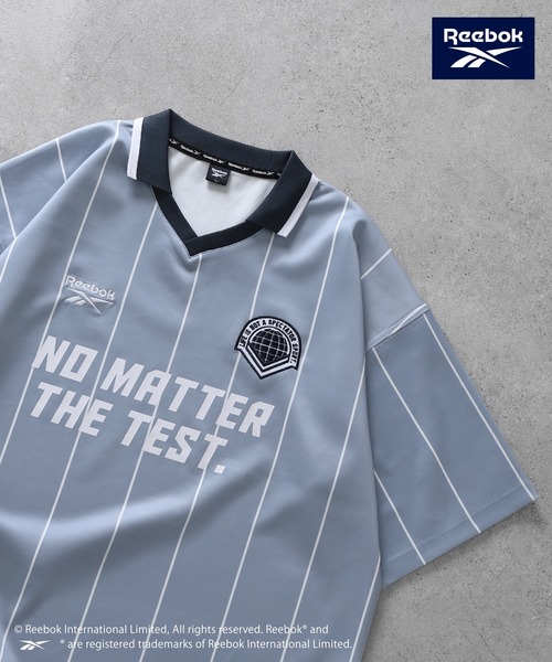 セール】【REEBOK】 ユニフォームデザイン サッカー Tシャツ / 半袖