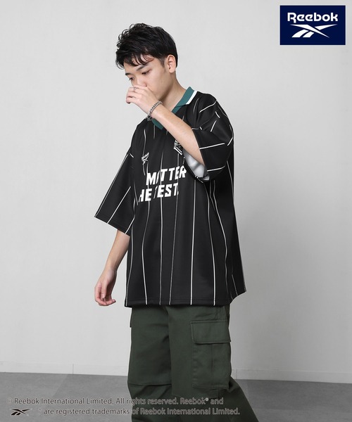 セール】【REEBOK】 ユニフォームデザイン サッカー Tシャツ / 半袖