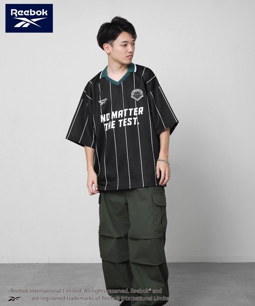 セール】【REEBOK】 ユニフォームデザイン サッカー Tシャツ / 半袖