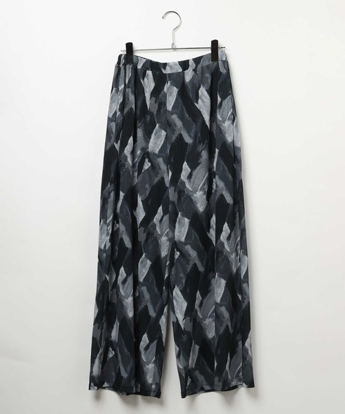 LEPSIM(レプシィム)の「楊柳柄イージーパンツ 290321(その他パンツ・レディース・ブラック/オフホワイト/グリーン/ブラウン/ホワイト系その他/マルチ/ブラウン系その他/グレー系その他/ブラック系その他/バーガンディー/ネイビー/ブルー系その他・FREE)」の6枚目の写真