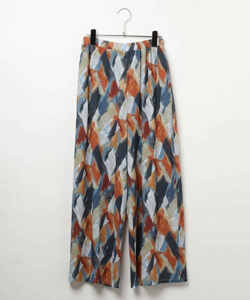 LEPSIM(レプシィム)の「楊柳柄イージーパンツ 290321(その他パンツ・レディース・ブラック/オフホワイト/グリーン/ブラウン/ホワイト系その他/マルチ/ブラウン系その他/グレー系その他/ブラック系その他/バーガンディー/ネイビー/ブルー系その他・FREE)」の10枚目の写真