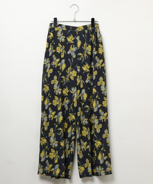 LEPSIM(レプシィム)の「楊柳柄イージーパンツ 290321(その他パンツ・レディース・ブラック/オフホワイト/グリーン/ブラウン/ホワイト系その他/マルチ/ブラウン系その他/グレー系その他/ブラック系その他/バーガンディー/ネイビー/ブルー系その他・FREE)」の2枚目の写真