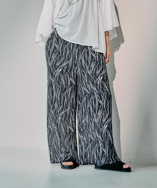 LEPSIM＊レプシィム＊布帛柄パンツ＊ブラウン 楽天市場】【SALE／30%OFF】布帛柄パンツ LEPSIM レプシィム