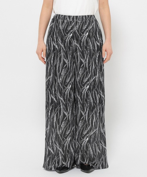 LEPSIM（レプシィム）の「楊柳柄イージーパンツ 290321（その他パンツ