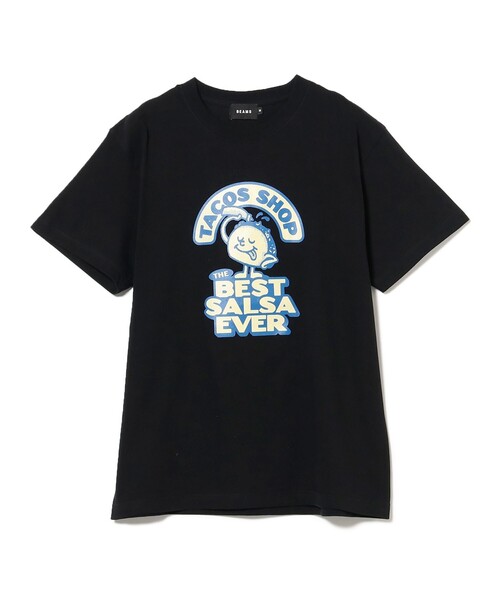 BEAMS T(ビームスティー)の「BEAMS / TACOS SHOP T-Shirt(Tシャツ/カットソー・メンズ・ホワイト/ブラック・S/M/L/XL)」の11枚目の写真
