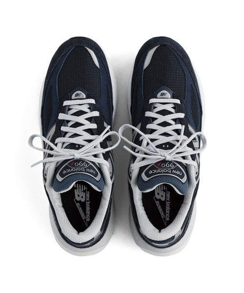 EU,US NEW BALANCE（イーユーユーエスニューバランス）の「New Balance (ニューバランス) M990NV6 / 990V6（スニーカー・メンズ・ネイビー・27cm/26.5cm/26cm/29cm/28.5cm/28cm/27.5cm）」の9枚目の写真