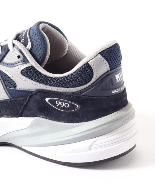 EU,US NEW BALANCE（イーユーユーエスニューバランス）の「New Balance (ニューバランス) M990NV6 / 990V6（スニーカー・メンズ・ネイビー・27cm/26.5cm/26cm/29cm/28.5cm/28cm/27.5cm）」の17枚目の写真