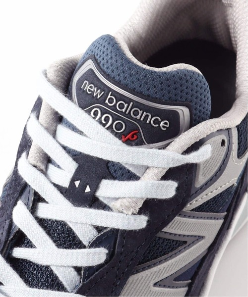 EU,US NEW BALANCE（イーユーユーエスニューバランス）の「New Balance (ニューバランス) M990NV6 / 990V6（スニーカー・メンズ・ネイビー・27cm/26.5cm/26cm/29cm/28.5cm/28cm/27.5cm）」の2枚目の写真