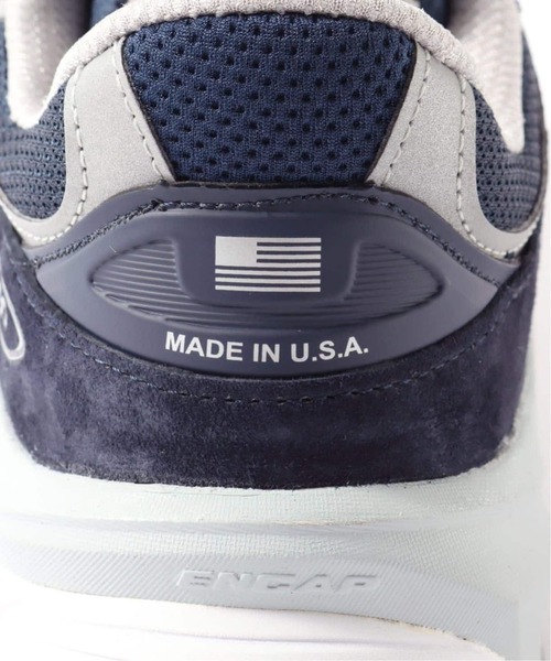 EU,US NEW BALANCE（イーユーユーエスニューバランス）の「New Balance (ニューバランス) M990NV6 / 990V6（スニーカー・メンズ・ネイビー・27cm/26.5cm/26cm/29cm/28.5cm/28cm/27.5cm）」の5枚目の写真