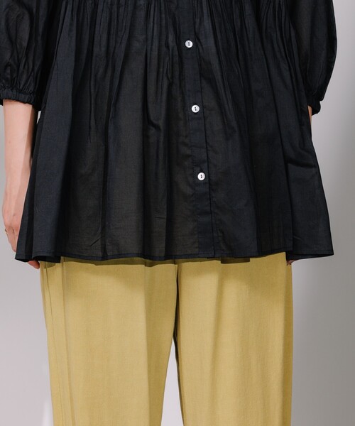 FREAK'S STORE（フリークスストア）の「インド ボイルスキッパーシャツ（シャツ/ブラウス・レディース・オレンジ/ブラック/オフホワイト/その他/チャコールグレー/ピンク系その他・ﾌﾘ-）」の19枚目の写真