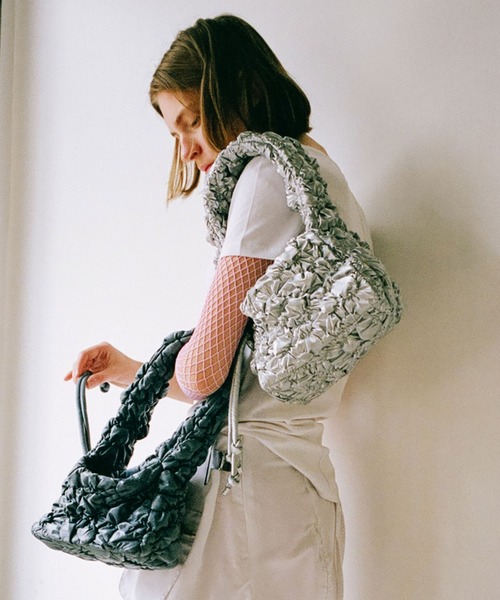 セール】Archivepke/アーカイブエプク/Daisy tote bag/SILVER