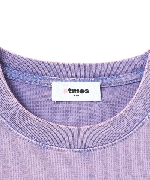 atmos pink(アトモスピンク)の「atmos pink Bleached Finishing T-shirt / アトモス ピンク ブリーチド フィニッシュ ティシャツ(Tシャツ/カットソー・レディース・ブルー/ブラック/ピンク・FREE)」の8枚目の写真