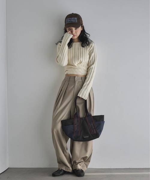 feepur(フェピュール)の「【THEATRE PRODUCTS/シアタープロダクツ】別注コットンロゴキャップ(キャップ・レディース・ブラック/ブラウン/ネイビー・FREE)」の19枚目の写真